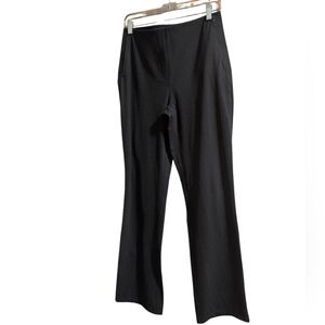 Lululemon High Rise Stretch Spacer Pant Black Size 8 Front Seam Yoga Activewear